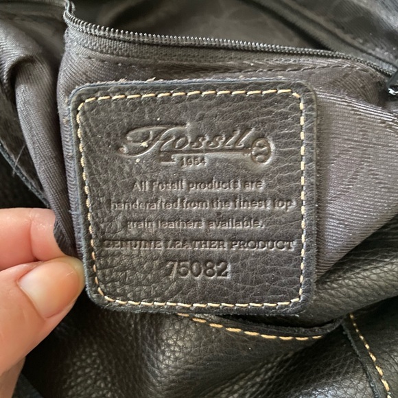 FOSSIL Leather messenger style Crossbody Bag vintage, 75082 - Picture 9 of 15